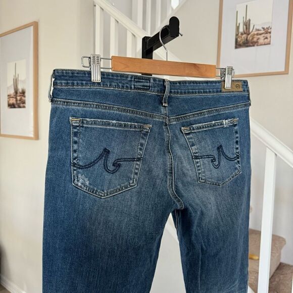 Adriano Goldschmied AG Stilt Cigarette Jean 31R Distressed - Picture 9 of 14